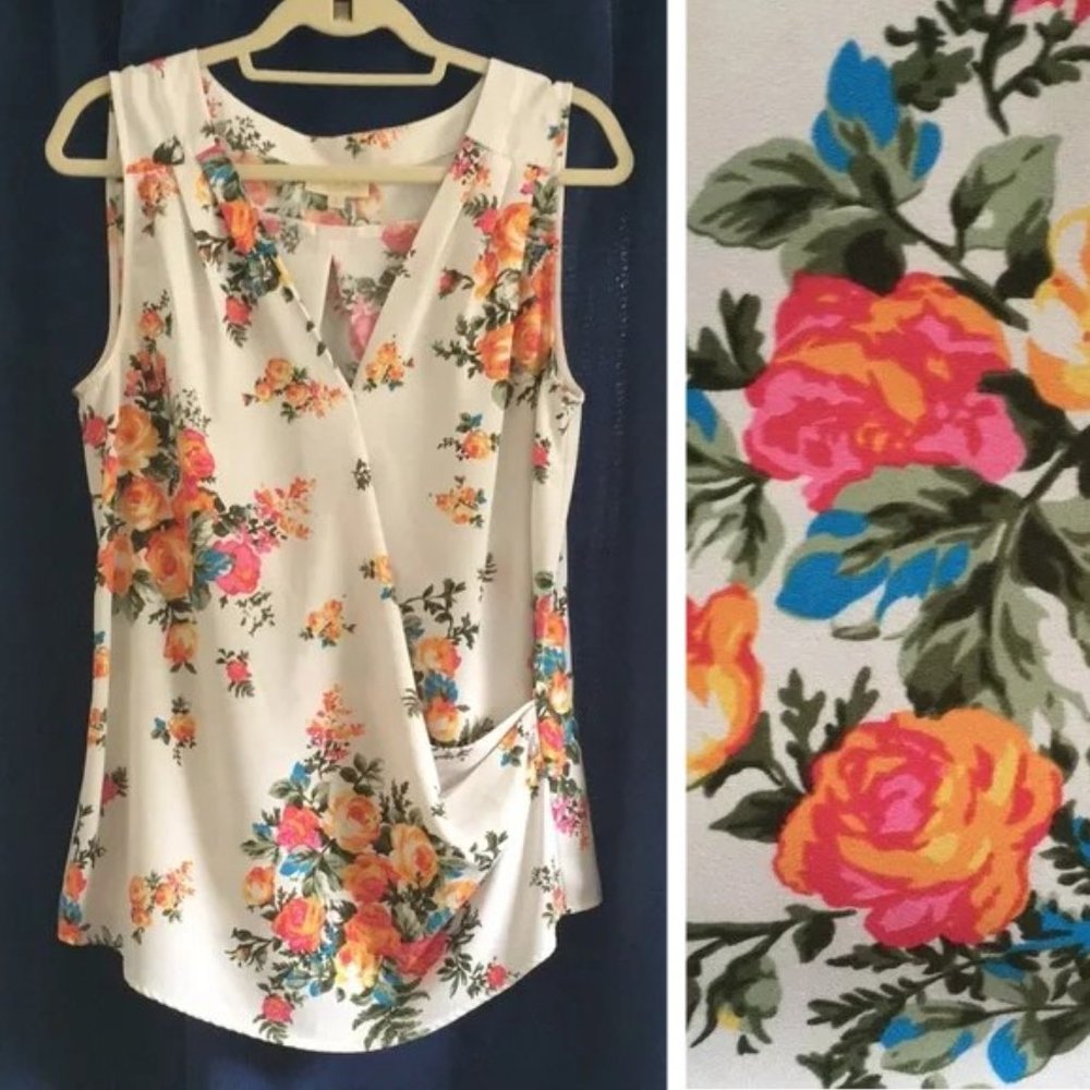 ModCloth | Faux Wrap Top - Picture 1 of 7